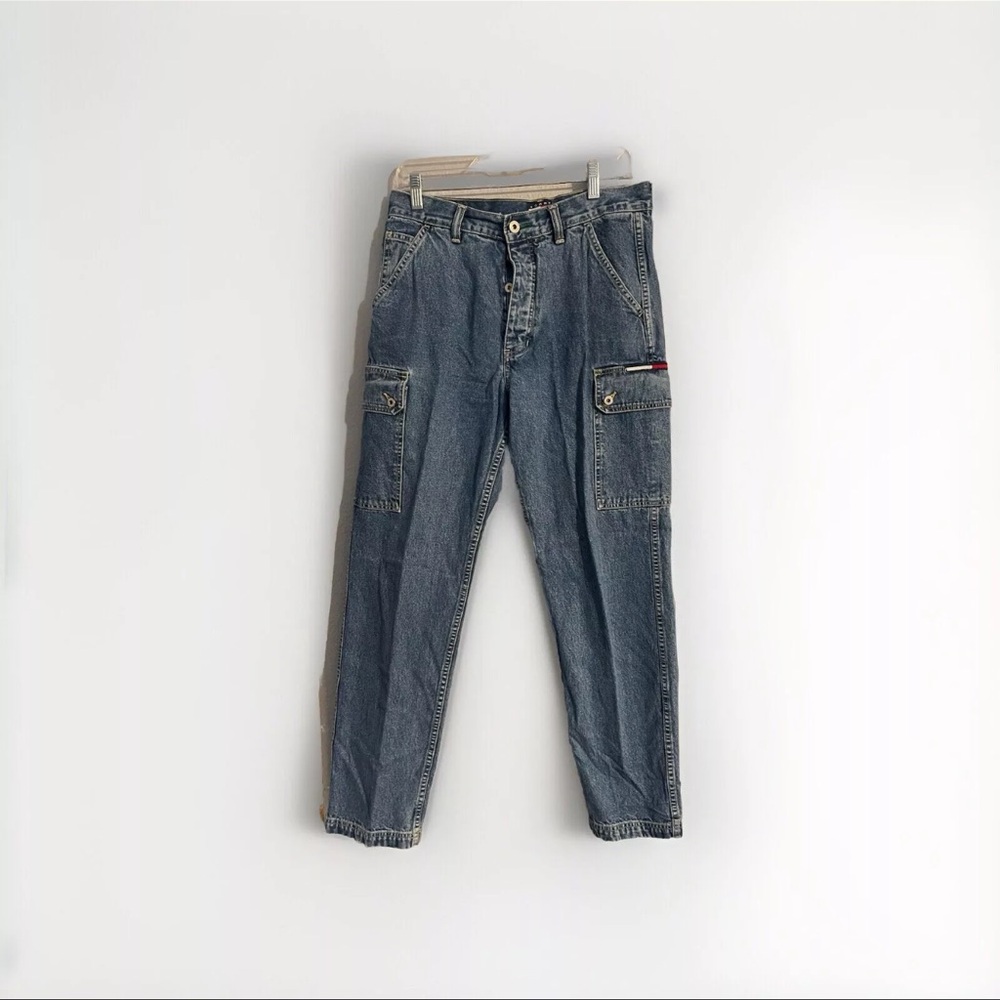 90s Vintage Tommy Hilfiger Cargo Jeans